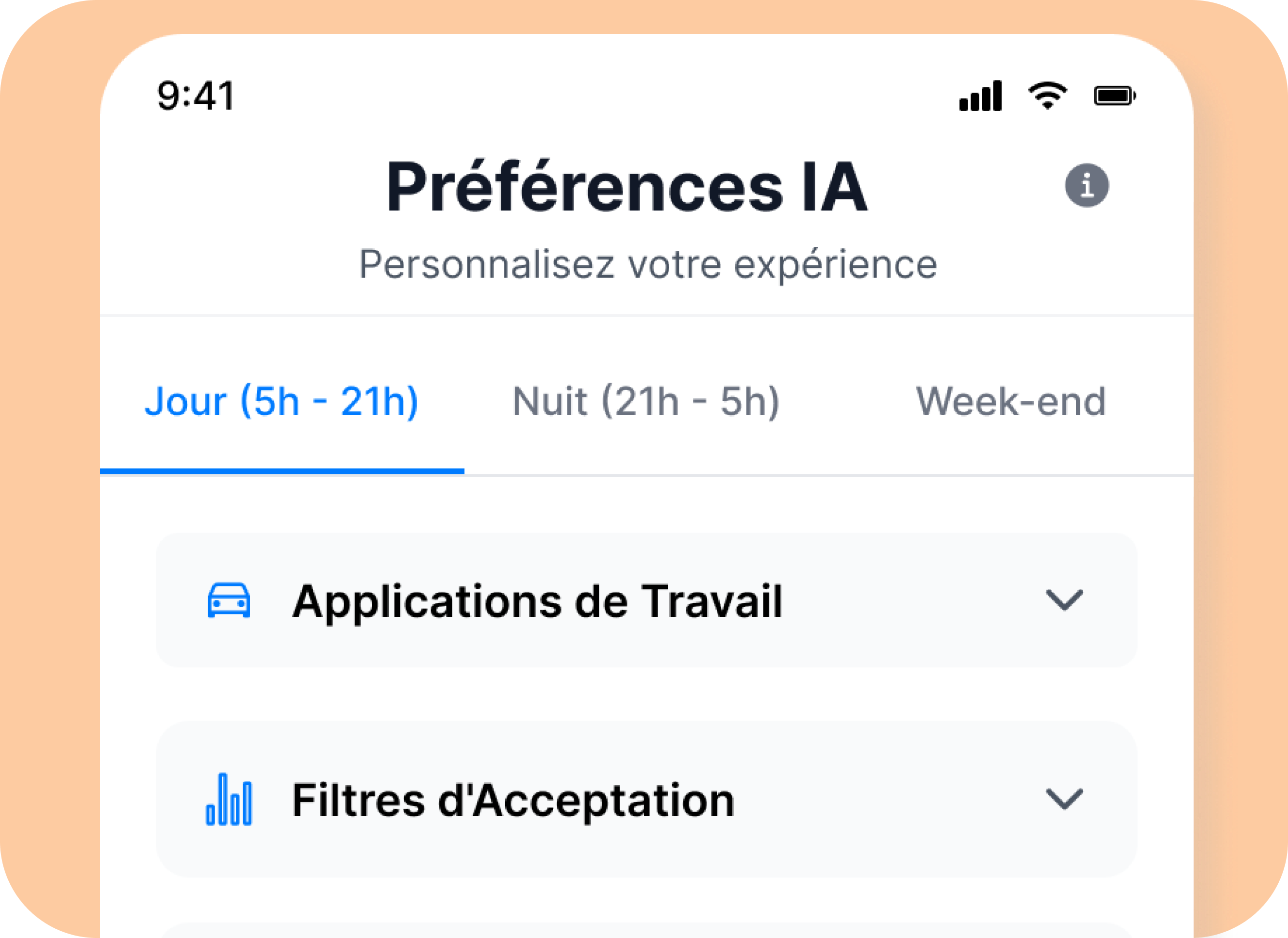 Prereglages-personnalises